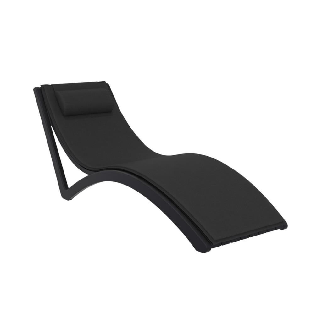Omnipazar TRK-087 Siesta Minderli Yastıklı Lüks Ergonomik Slim Şezlong