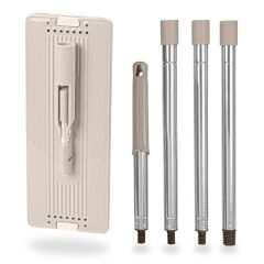 Omnisoft FLR F400 Eko Sihirli Tablet Mop Temizlik Seti Krem