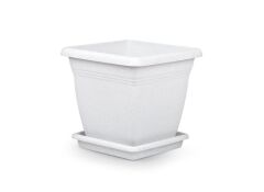 Omnipazar SO-VK04 Villa Kare Tabaklı Saksı 32 lt No 4