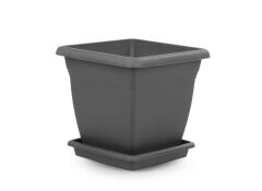 Omnipazar SO-VK05 Villa Kare Tabaklı Saksı 64 lt No 5