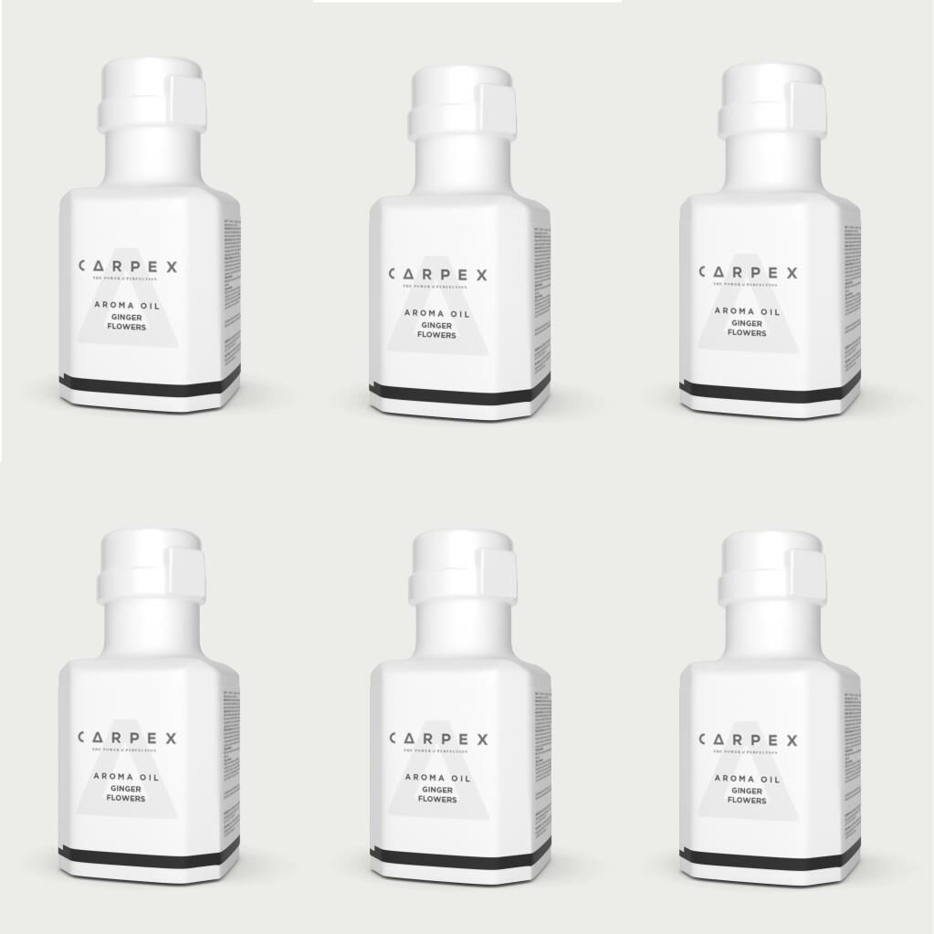 Carpex Ginger Flowers 200 ml. Classic Seri A1 Makine Koku Kartuşu 6 Adet