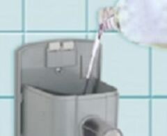 Vialli F5B Köpük Sabun Dispenseri Hazneli 500 ml Siyah