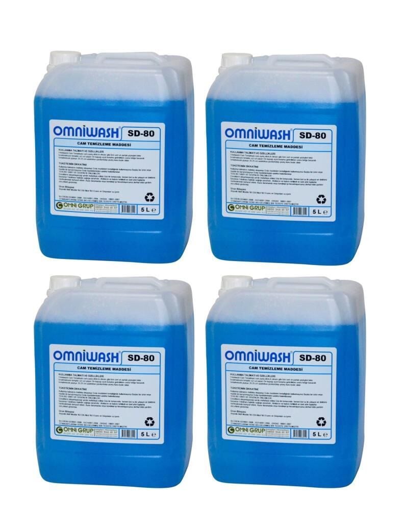 Omniwash SD-80 Cam Temizleyici Sıvı 4 x 5000ml