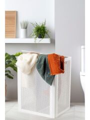 Omnipazar SY-4632 Smart Duo İki Bölmeli Kirli Çamaşır Sepeti 84 Litre