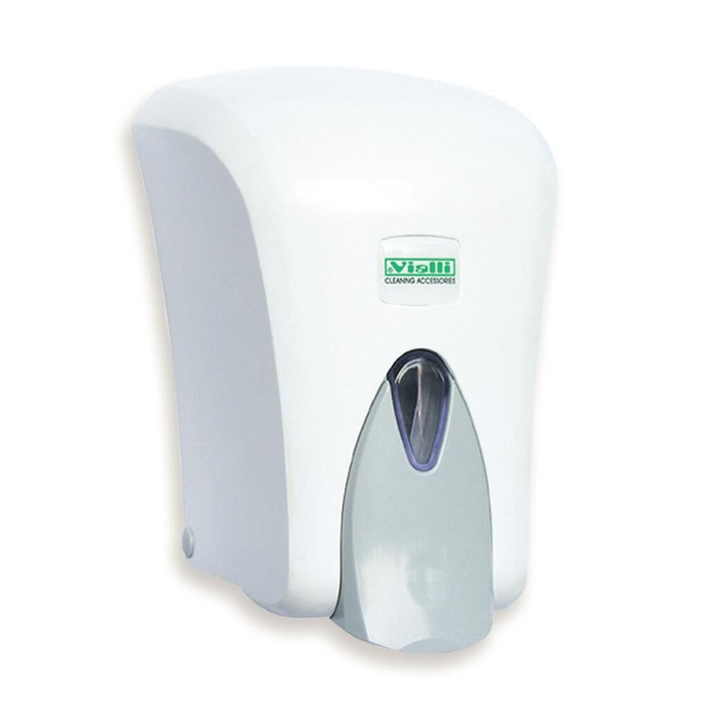 Omnipazar Vialli S6 Sıvı Sabun Dispenseri Aparatı 1000 ml Beyaz