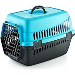 Omnipazar SY-5080 Evcil Hayvan Kedi Köpek Taşıma Sepeti Çantası Turkuaz