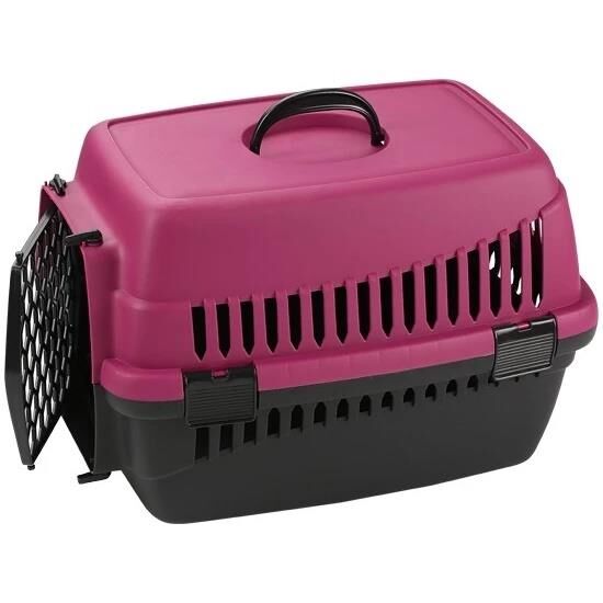 Omnipazar SY-5080 Evcil Hayvan Kedi Köpek Taşıma Sepeti Çantası Pembe