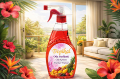 Omnipazar 12 x 500 ml Tropikal Sprey Oda ve Çamaşır Parfümü