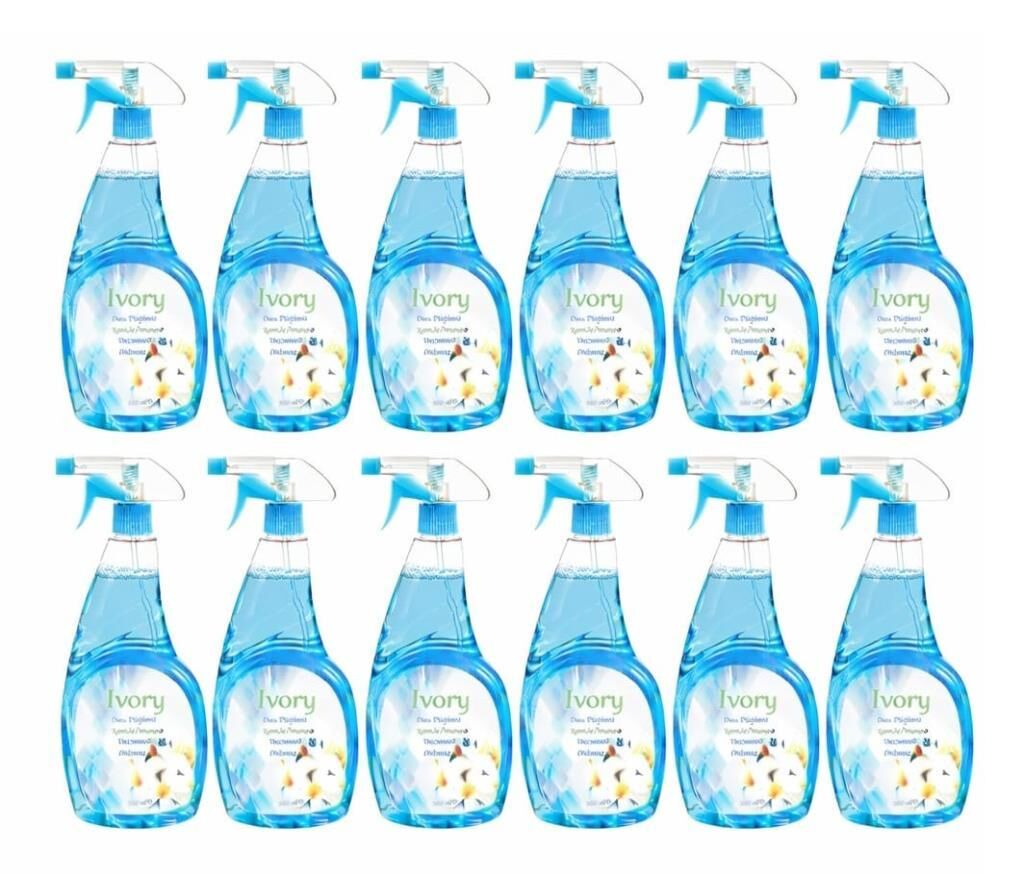 Omnipazar 12 x 500 ml Ivory Oryantal Kokusu Sprey Oda ve Çamaşır Parfümü