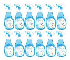 Omnipazar 12 x 500 ml Ivory Oryantal Kokusu Sprey Oda ve Çamaşır Parfümü