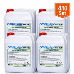Omniwash SD-300 Ivory Oryantal Oda ve Çamaşır Parfümü 4 x 5000 ml
