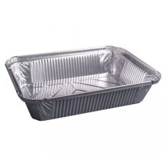 Alüminyum 1000 gr Geniş Kap ve Kapak 100 Adet