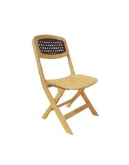 Omnipazar SY-2530 Katlanır Lüks Plastik Sandalye Krem