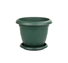 Omnipazar SO-D008 Damla Desen Tabaklı Saksı Takımı 11.6 Litre No:8