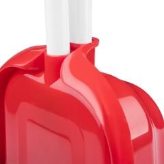 Omnisoft FLR F077 Mega Hazneli Süpürgeli Faraş Takımı Kırmızı