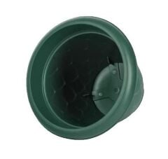 SO-D011 Damla Desen Saksı Takımı Tabaklı 37 Litre No:11 Yeşil 3 Adet