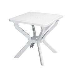Omnipazar MT-GF235 Prima Isola Plastik Kare Bahçe Balkon Masa 70x70 cm