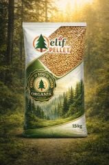 Omnipazar Elif Pellet %100 Doğal Çam Peleti Yakıtı 45 kg (3 x 15 kg)