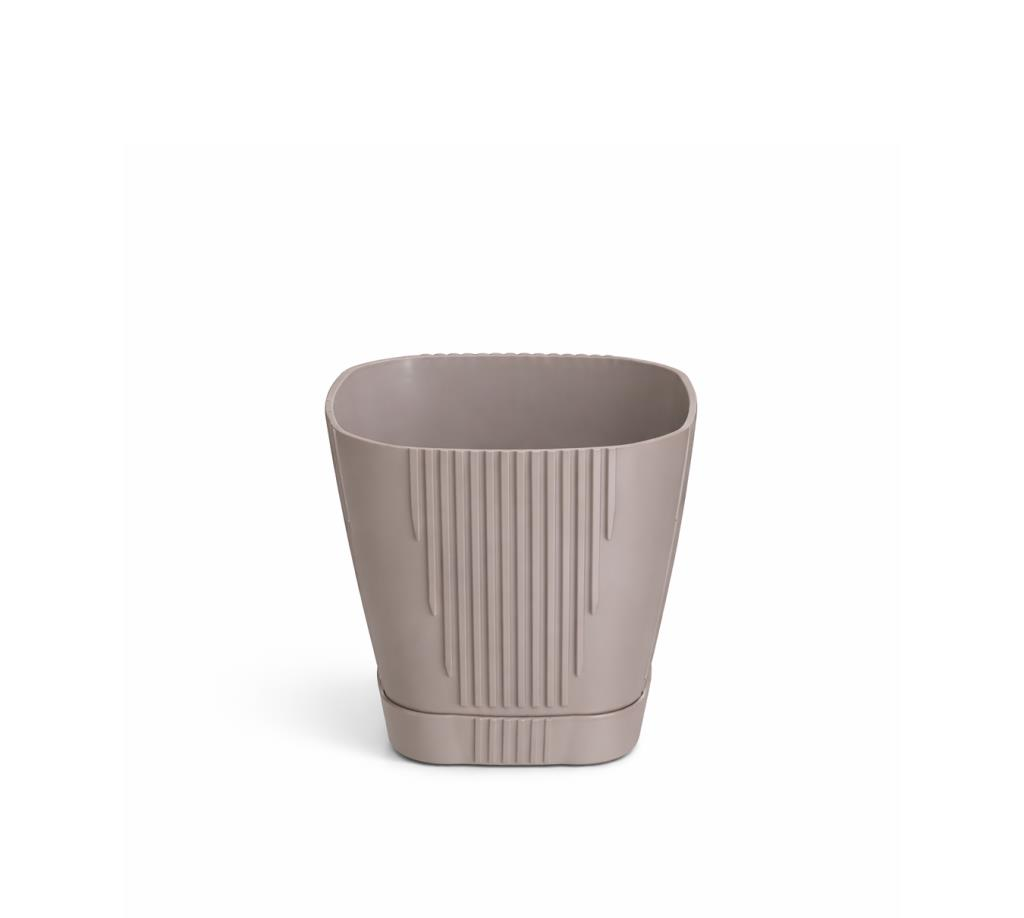 Omnipazar SO-ZB01 Zambak Dekoratif Plastik Saksı 0.8 Litre No:1 Mocha