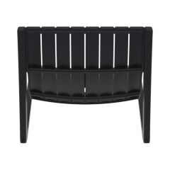 Omnipazar TRK-087 Siesta Minderli Yastıklı Lüks Ergonomik Slim Şezlong Siyah