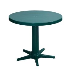Omnipazar MT-GF206 Prima Luce Plastik Yuvarlak Bahçe Balkon Masa Ø85 cm