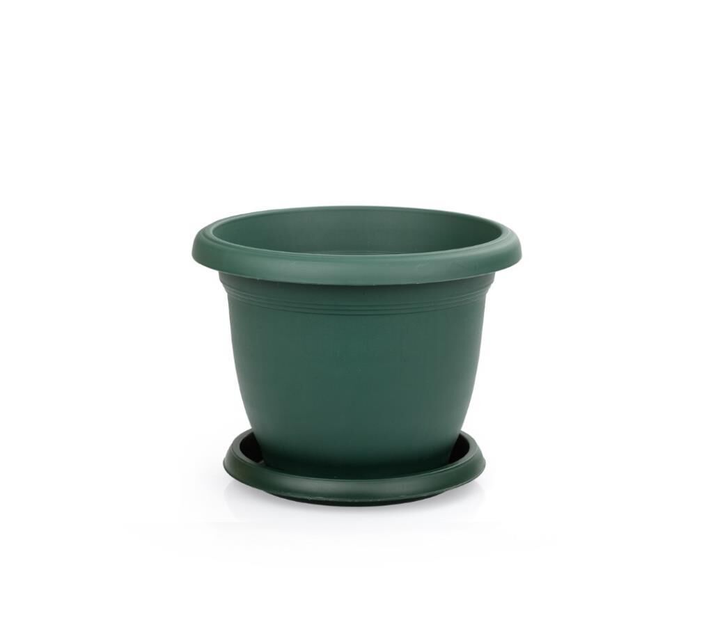 Omnipazar SO-V508 Villa Saksı Tabaklı 14 lt No 8 Yeşil (109)