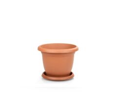 Omnipazar SO-V504 Villa Saksı Tabaklı 2,5 lt No 4