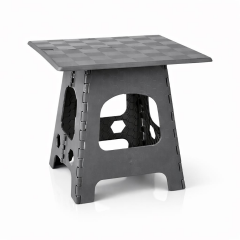 Omnipazar SO-PS02 Portatif Plastik Katlanır Sehpa No:2 Büyük Boy Antrasit