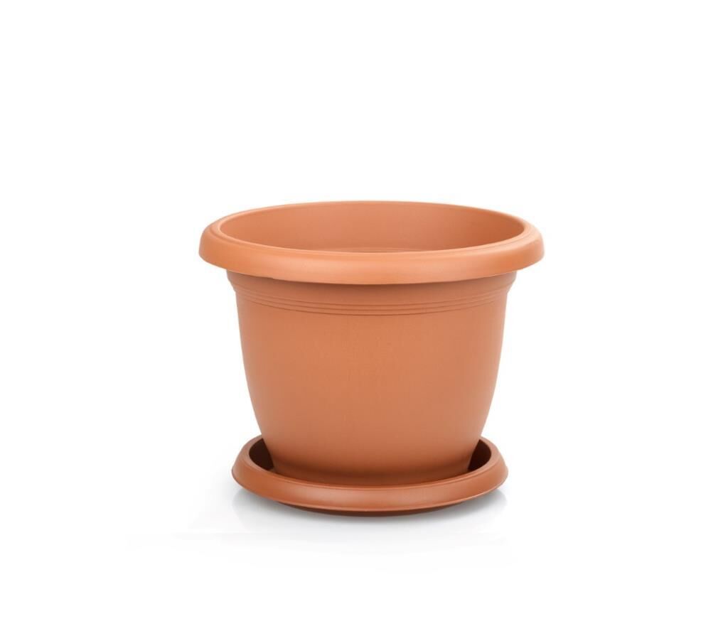 Omnipazar SO-V509 Villa Saksı Tabaklı 22 lt No 9 Kiremit (108)