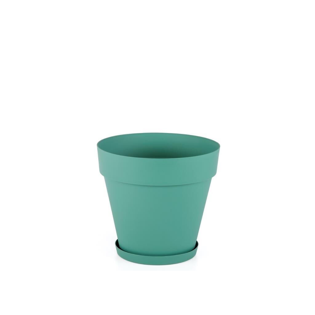 Omnipazar SO-YS04 Yalı Saksı Tabaklı 6 lt No 4 Yeşil (18008)