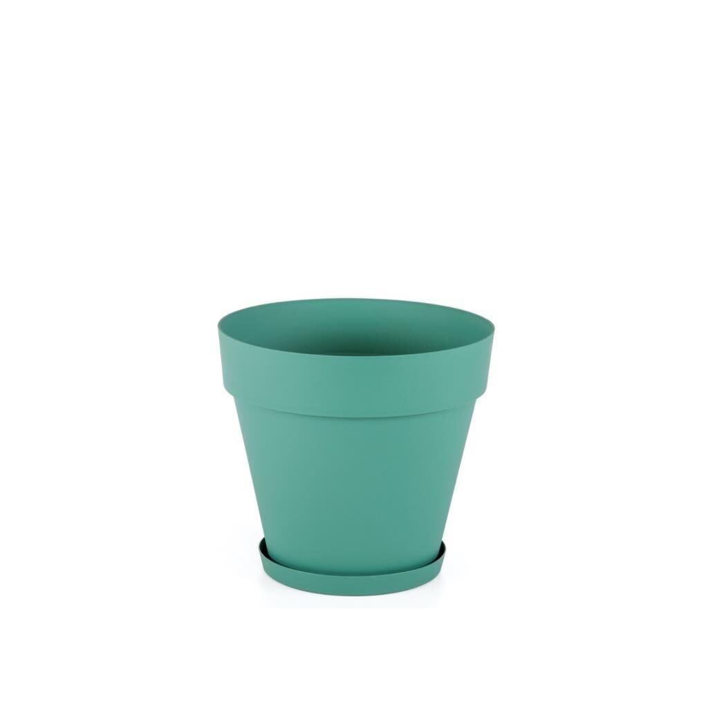 Omnipazar SO-YS04 Yalı Saksı Tabaklı 6 lt No 4 Yeşil (18008)