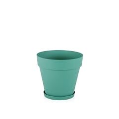 Omnipazar SO-YS04 Yalı Saksı Tabaklı 6 lt No 4 Yeşil (18008)