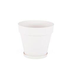 Omnipazar SO-YS06 Yalı Saksı Tabaklı 23 lt No 6 Beyaz (15001)