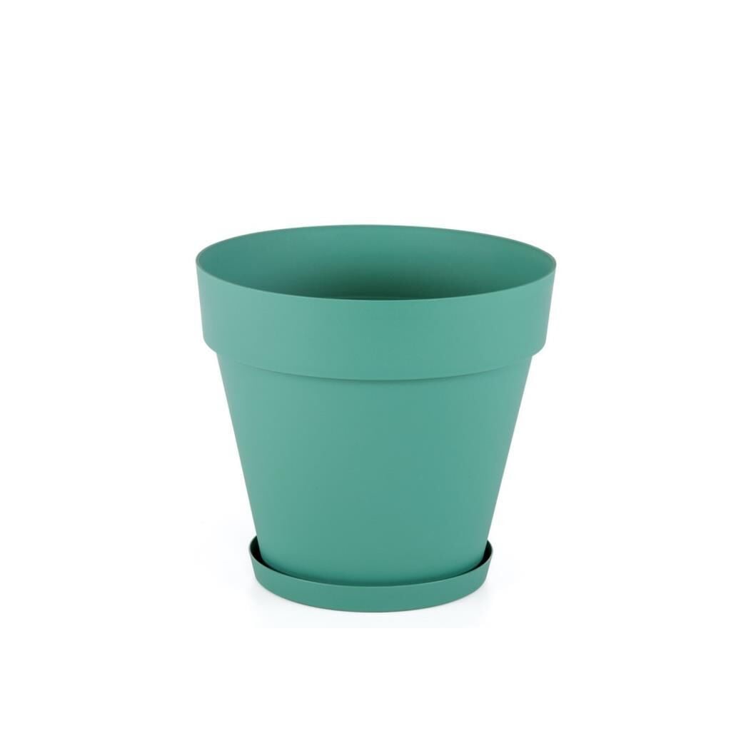 Omnipazar SO-YS06 Yalı Saksı Tabaklı 23 lt No 6 Yeşil (18008)