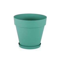 Omnipazar SO-YS07 Yalı Saksı Tabaklı 46 lt No 7 Yeşil (18008)