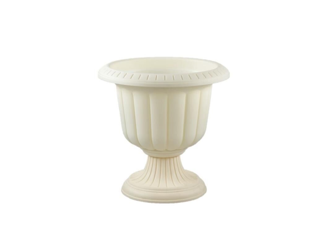 Omnipazar SO-N002 Nergiz Saksı 25,3 lt No 2 Kirli Beyaz (113)