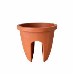 Omnipazar SY-5712 Opal Yuvarlak Balkon Küpeşte Saksı 7.5 Litre
