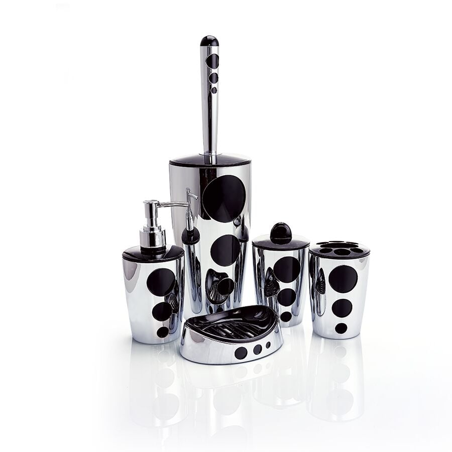 Omnisoft FLR F326 Banyo Wc Seti 5 Parça Krom Kaplama