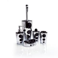 Omnisoft FLR F326 Banyo Wc Seti 5 Parça Krom Kaplama