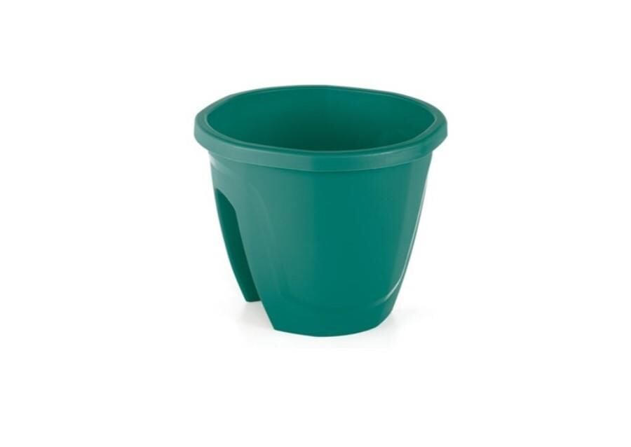 Omnipazar SO-ZS01 Zümrüt Balkon Saksı 7,5 litre No 1 Yeşil (18008)