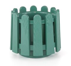 Omnipazar SO-İS04 İstanbul Dekoratif Yuvarlak Saksı 14,1 lt No 4 Yeşil (18008)