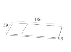 Omnipazar TRK-Fiji Şezlong Minderi Su İtici Polyester Kumaşlı Bej Renk