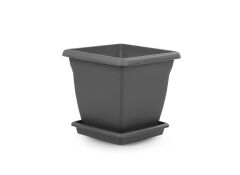 Omnipazar SO-VK03 Villa Kare Tabaklı Saksı 17 lt No 3 Omnipazar