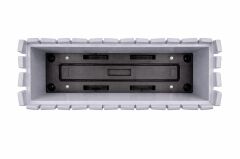 OZN-616 Efes Askılı Balkon Saksı Takımı 4 Adet 9 Litre No:2 Gri