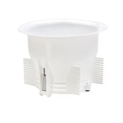 Omnisoft FLR F064 Çift Kapaklı Sessiz Wc Kapağı Beyaz