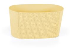 Omnipazar SO-SMLB Sümela Balkon Saksı 4,7 litre Sarı