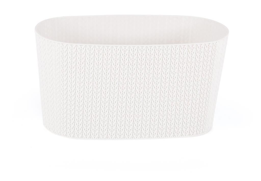 Omnipazar SO-SMLB Sümela Balkon Saksı 4,7 litre Beyaz