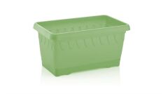 Omnipazar SO-DB01 Damla Balkon Saksı 5,3 litre No 1 Su Yeşili (107)