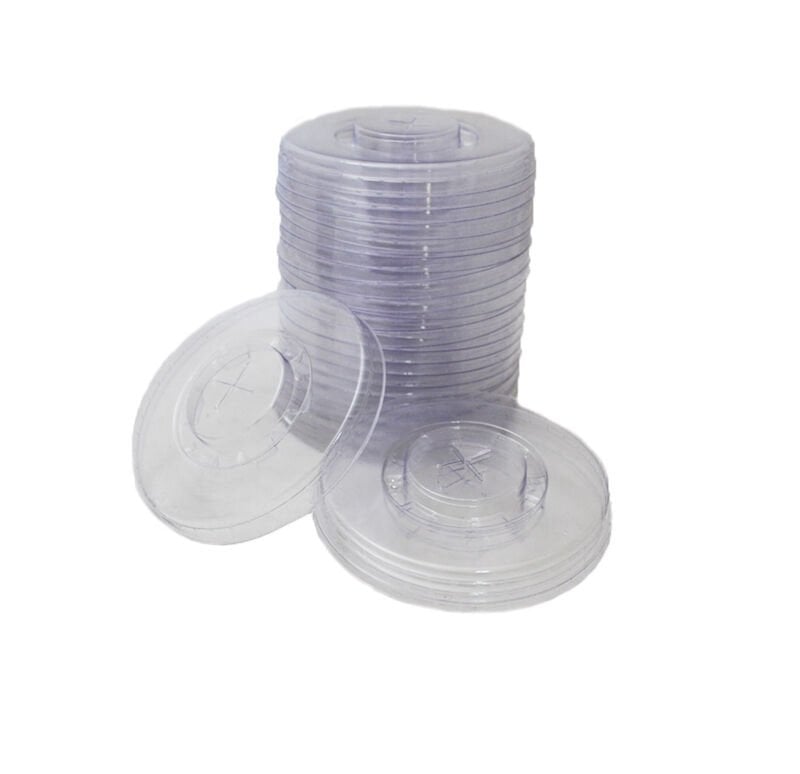 Karton Bardak Kapağı 12 ve 9 Oz İçin Pipet Girişli 500 Ad