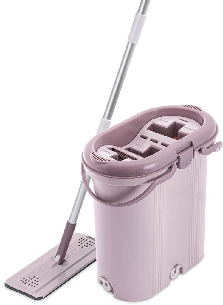 Omnisoft FLR F404 Trio Tablet Mikrofiber Mop Seti 3 Bölmeli